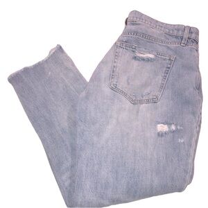 Gap distressed raw hem jeans size 30